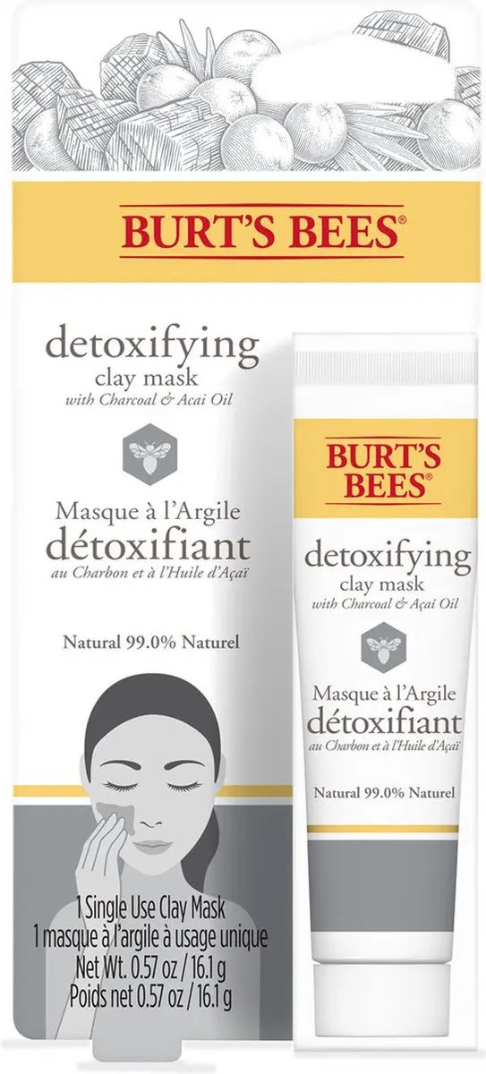 Burt's Bees Detoxifying Clay Mask 16.1g