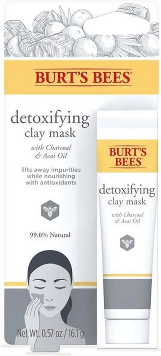 Burt's Bees Detoxifying Clay Mask 16.1g