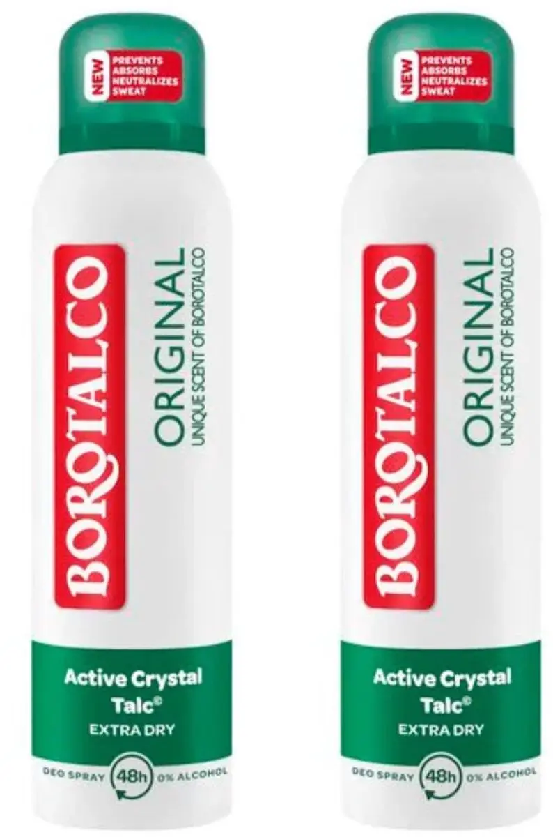 Borotalco Original Active Crystal Talk Deo Spray