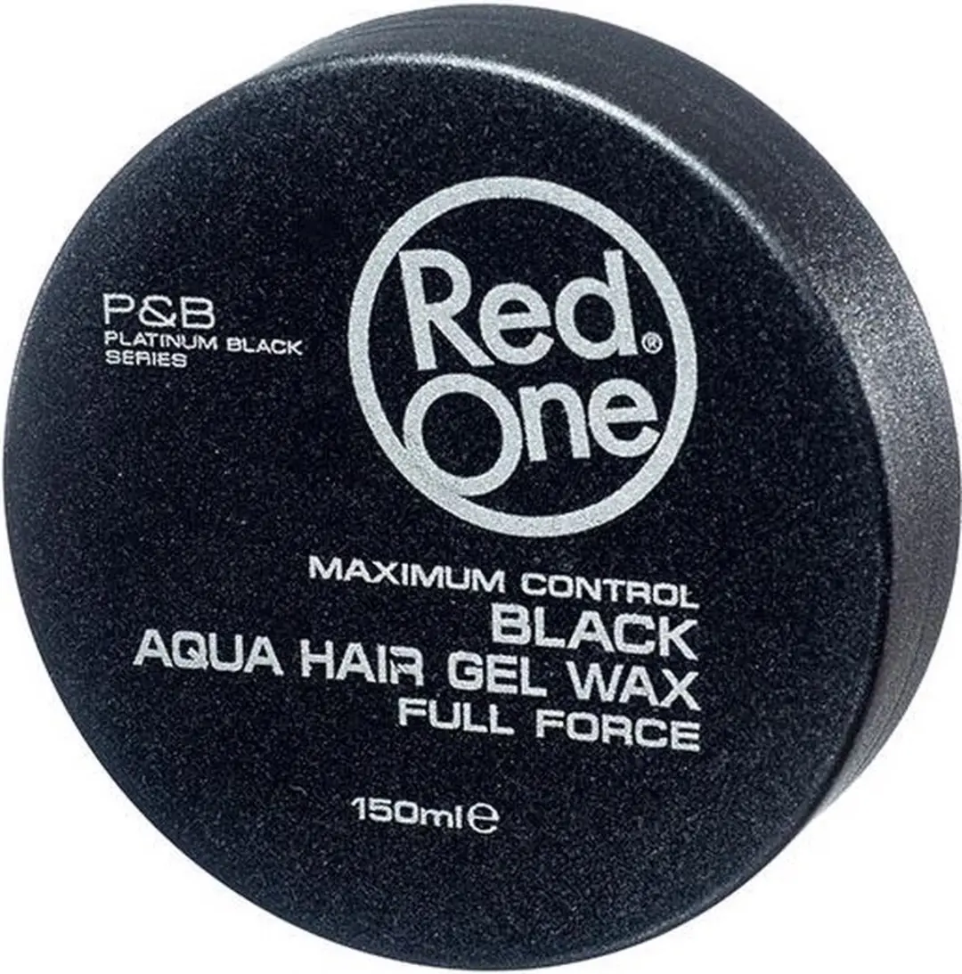 Red One Black Aqua Hair Gel Wax 150ml - 24 Stuks