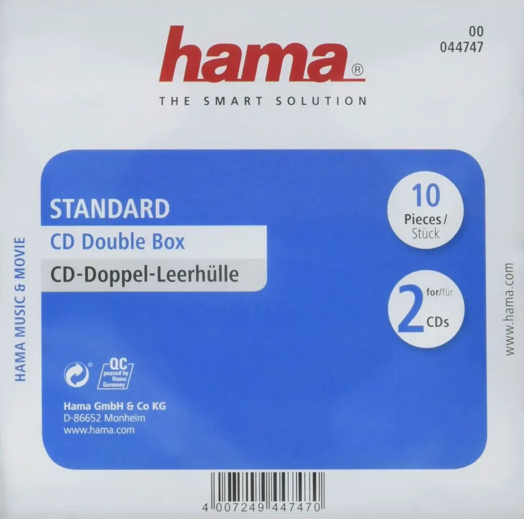 Hama Cd-Box Dubbel 10 Stuks