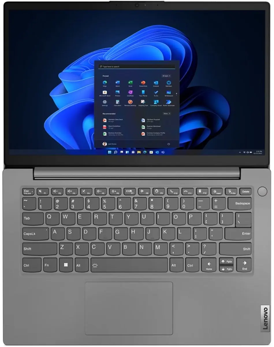 Lenovo V14 G4 Laptop - Intel Core i7-13620H - 8GB RAM - 256GB SSD - Zwart