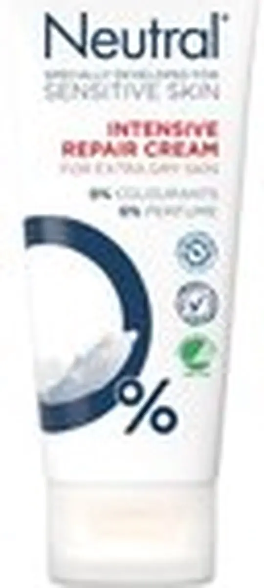 Neutral 0% Intensive Repair Cream Parfumvrij - 2x100ml