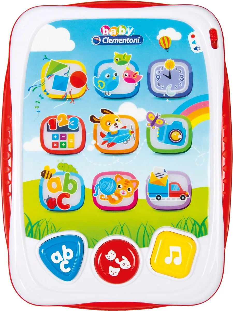 Clementoni Pratende Tablet - Interactief Speelgoed - Multi Kleur