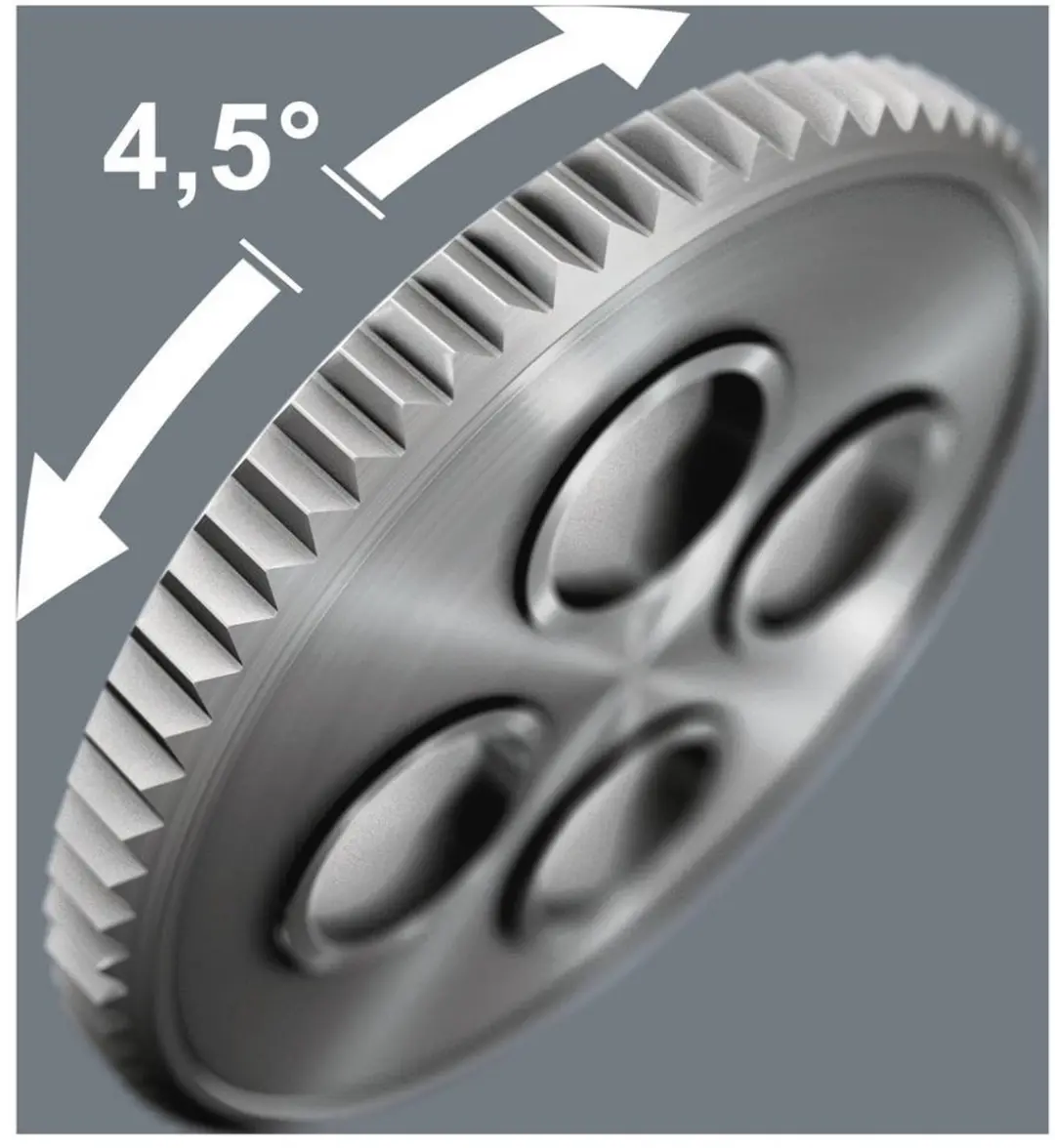 Wera 8007 A VDE Zyklop-ratel 1/4" 150mm