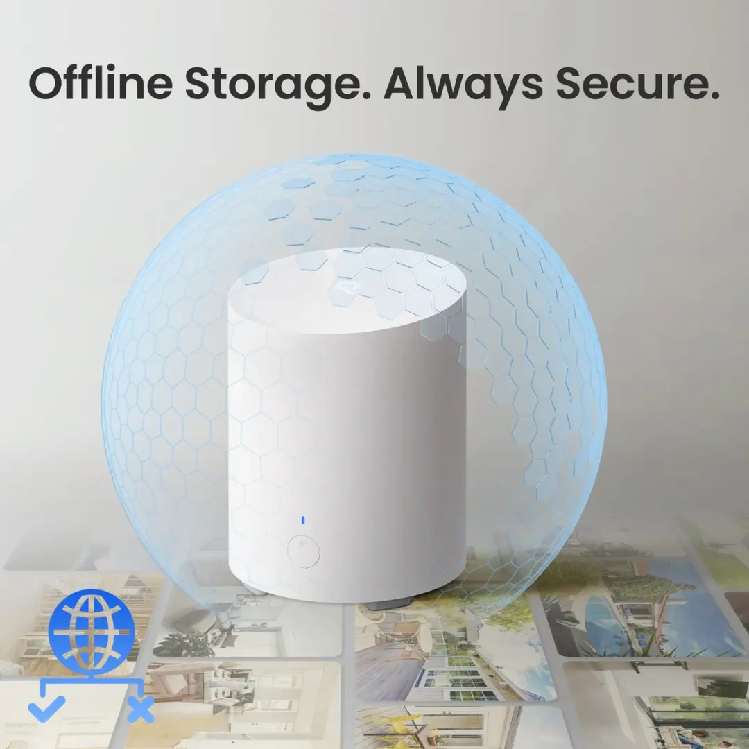 Reolink Draadloos Beveiligingscentrum Hub 1 Lite - 1 TB microSD - Wit