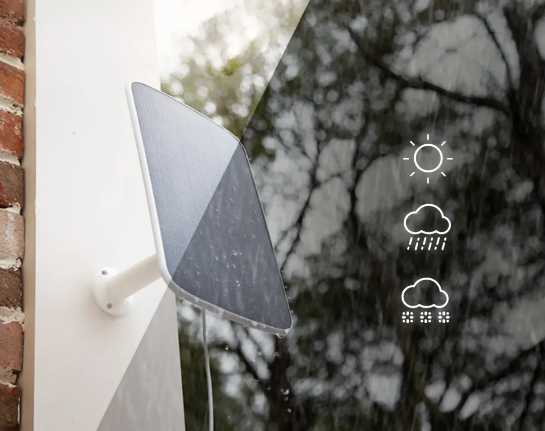 EZVIZ Panel-e Zonnepaneel USB-C - Wit/Zwart