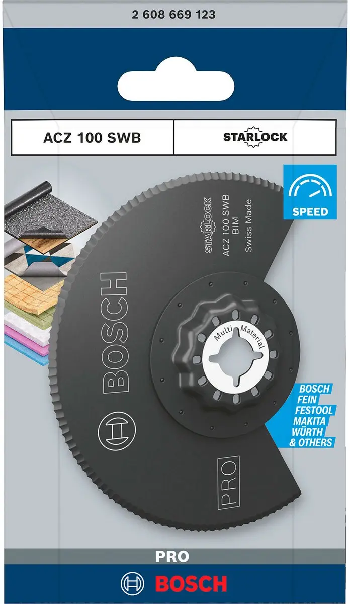 Bosch Professional PRO ACZ 100 SWB Blad - Oscillerend