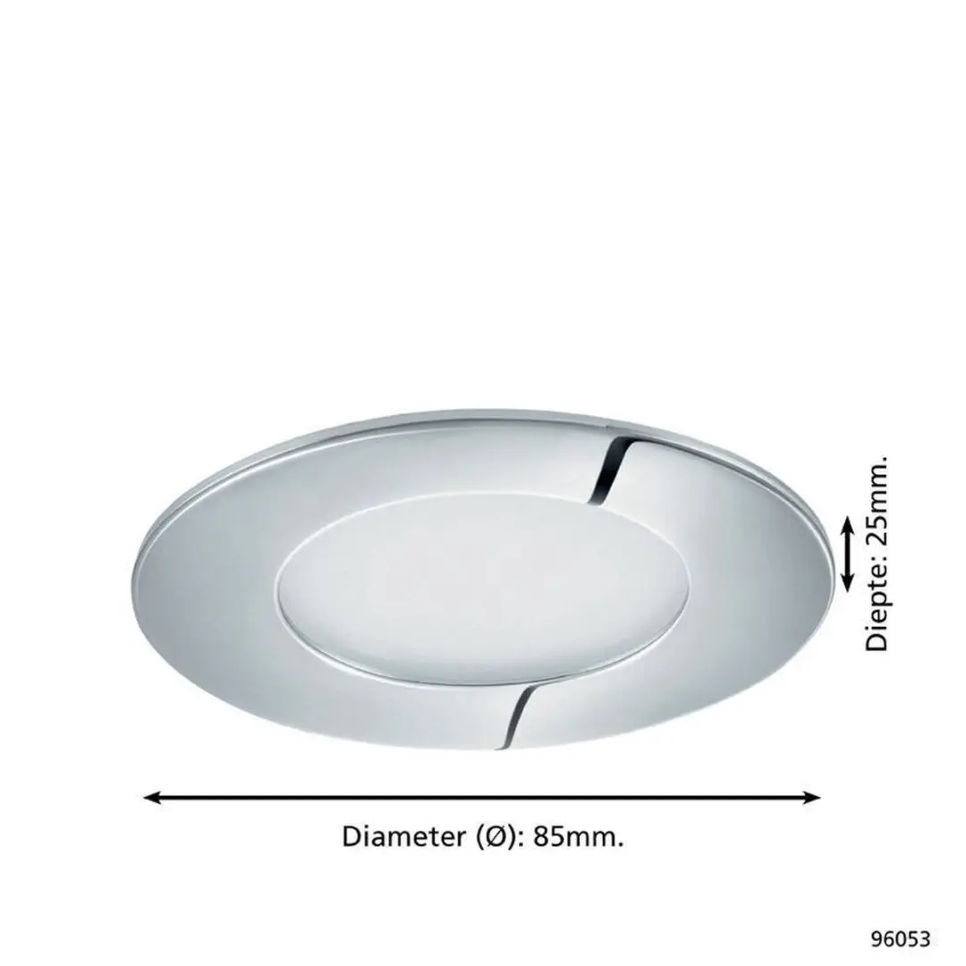 Eglo Batholino Fueva 1 Inbouwarmatuur 85cm - Chroom