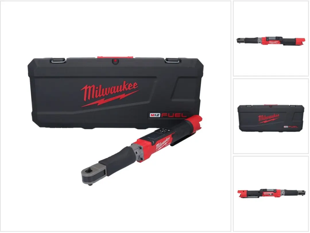 Milwaukee M12 ONEFTR38-0C Digitale Momentsleutel 3/8" - Rood/Zwart