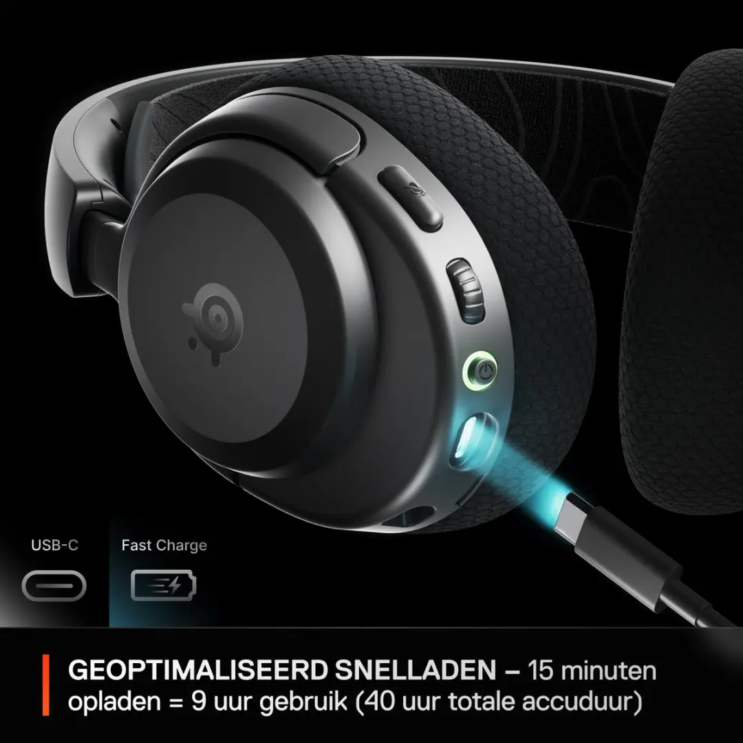 SteelSeries Arctis Nova 3 61775 Gamingheadset - Zwart