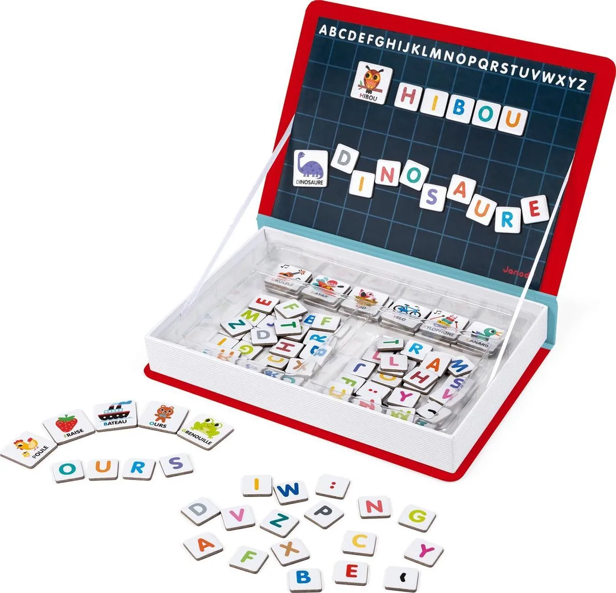 Janod Magnetibook Alfabet Franstalig 2711 - Speelset