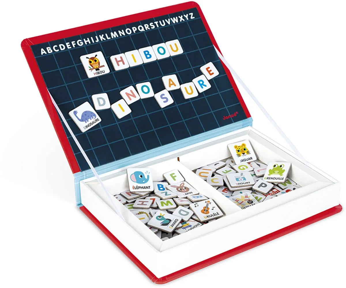 Janod Magnetibook Alfabet Franstalig 2711 - Speelset