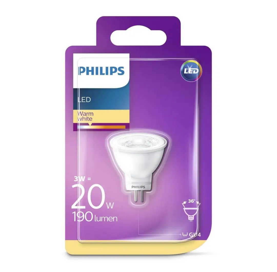 Philips Reflector 8718696708668 - 3W Warm Wit