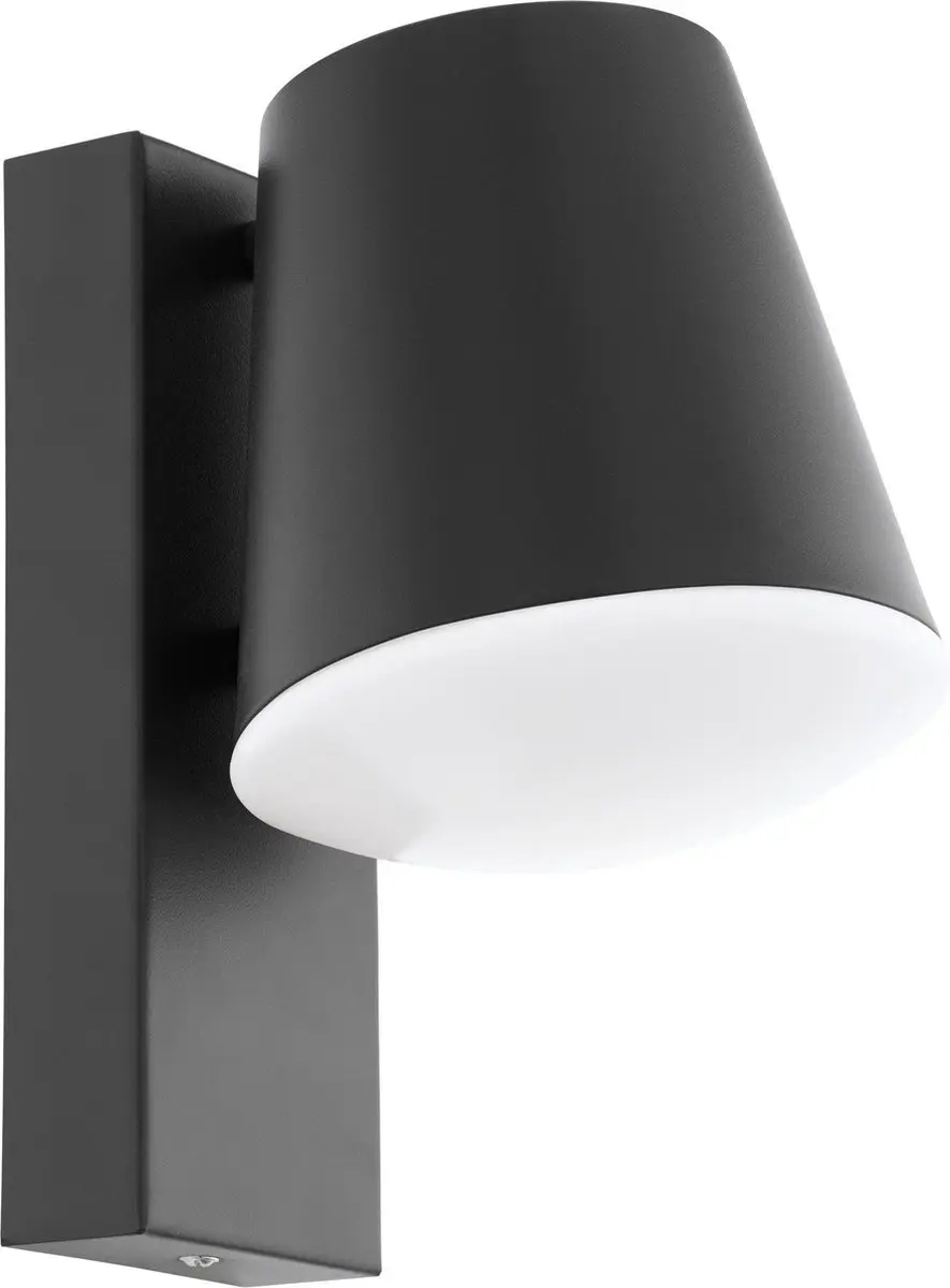 Eglo Caldiero-c Wandlamp Buiten Antraciet E27 9W