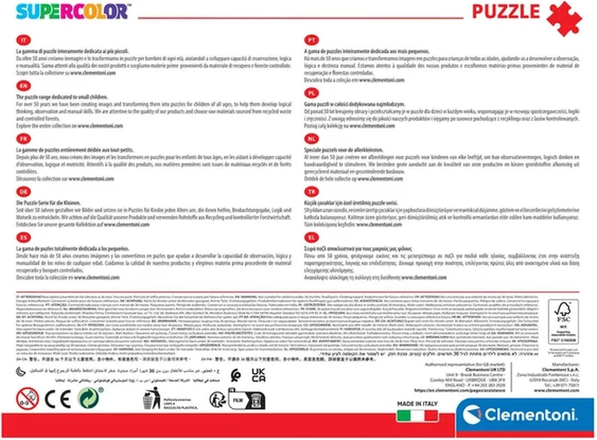 Clementoni Paw Patrol Puzzel 60 Maxi Stukjes - Multicolor - afbeelding 6 van 6