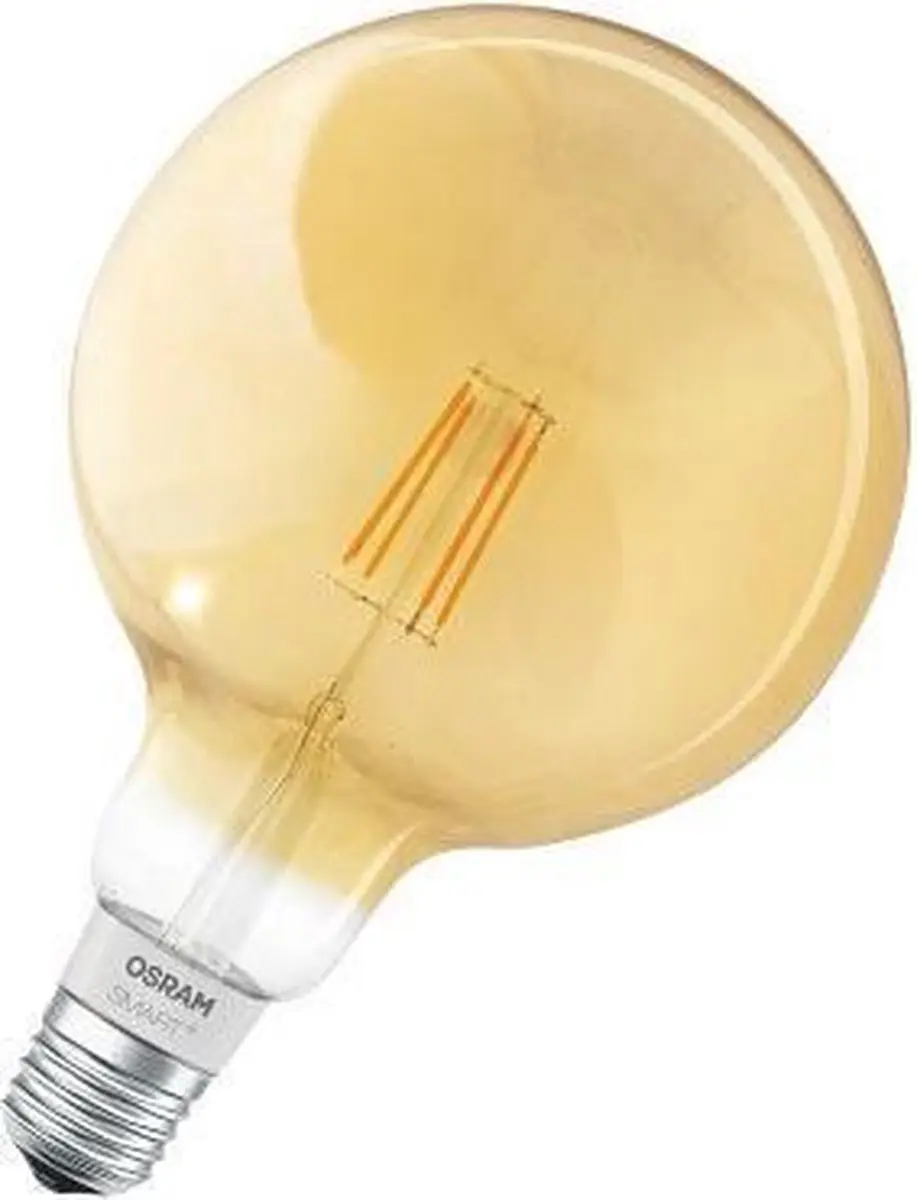 Osram LED Filament Globe Goud E27 5.5W Warm Wit