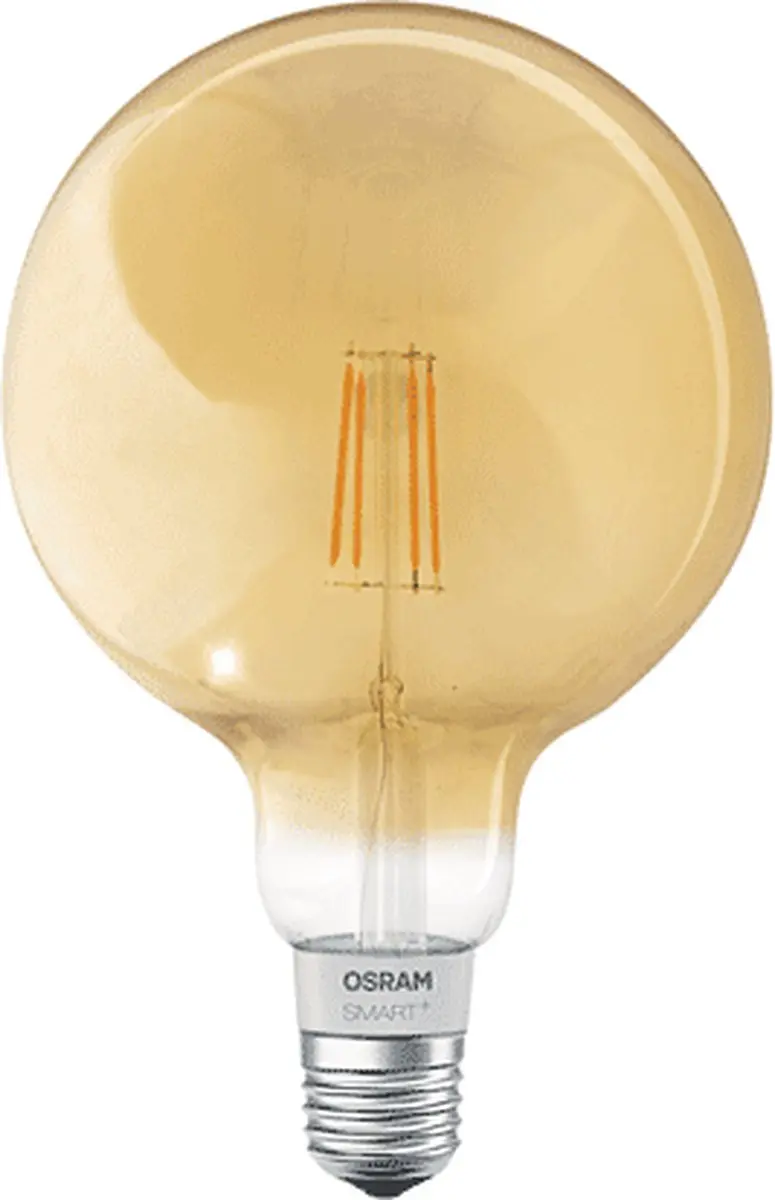 Osram LED Filament Globe Goud E27 5.5W Warm Wit
