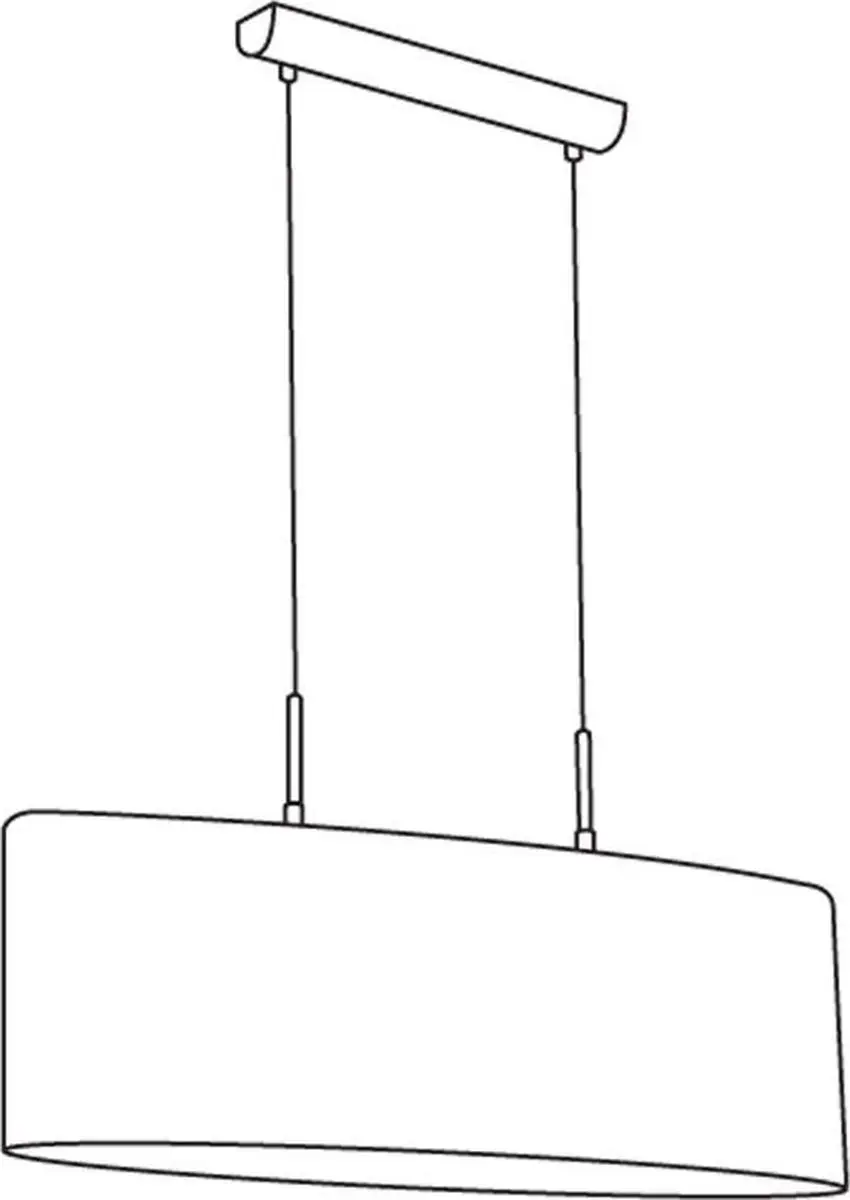 Eglo Pasteri Hanglamp 2 Licht - Zwart/Koper