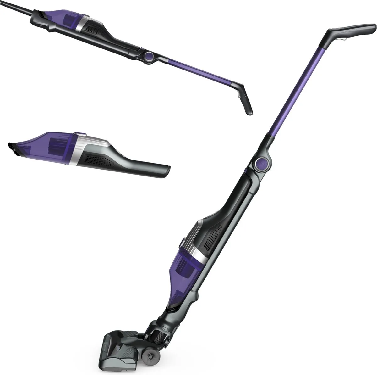 Rowenta X-Trem Compact RH1238 Steelstofzuiger - 0,4L - 25 Airwatts