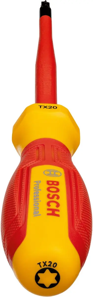 Bosch Professional VDE Schroevendraaier TX 20 - Geel/Rood