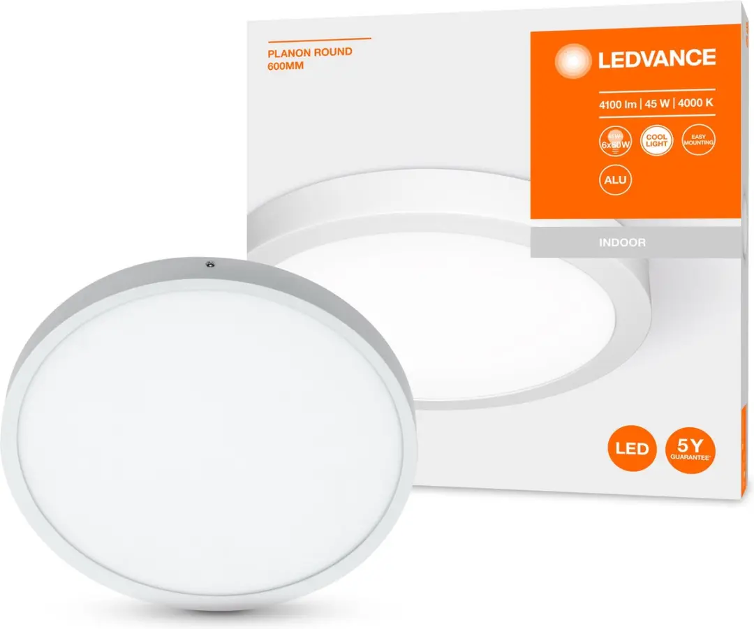 LEDVANCE Planon Round Paneelarmatuur 45W - Koelwit 4000K