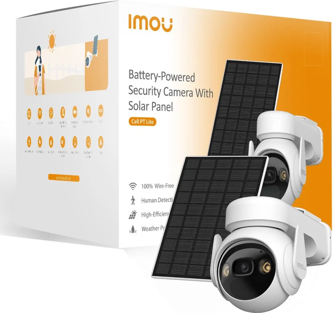 Imou Cell PT Lite Kit Buitencamera 2K - Wit