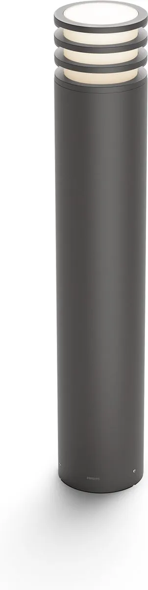 Philips Hue Lucca Sokkellamp - 9W - Antraciet