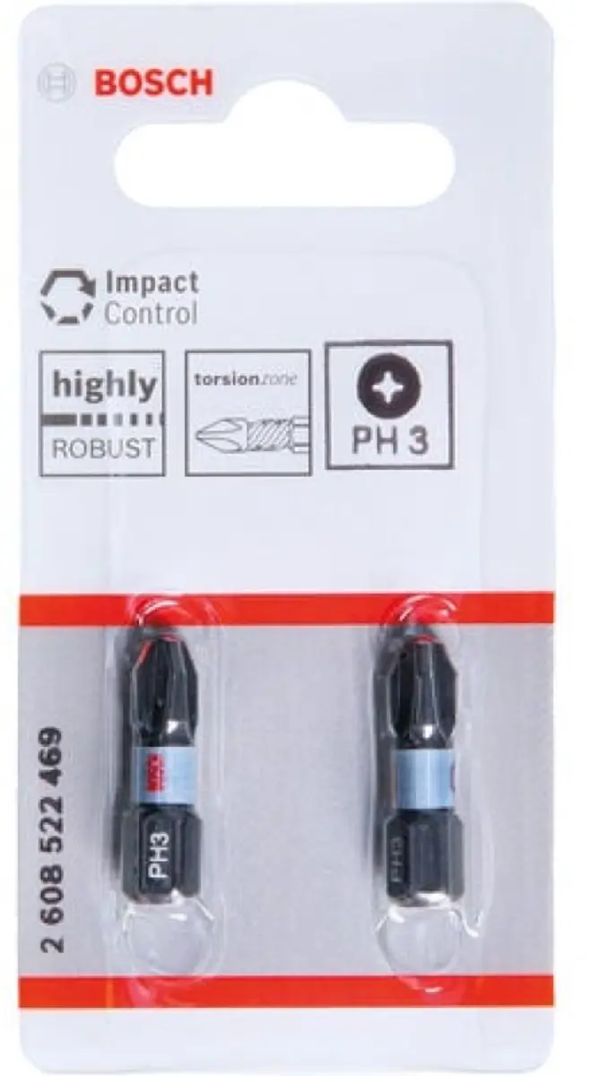 Bosch Professional PH3 25mm Slagbit - 2-delig - afbeelding 6 van 6