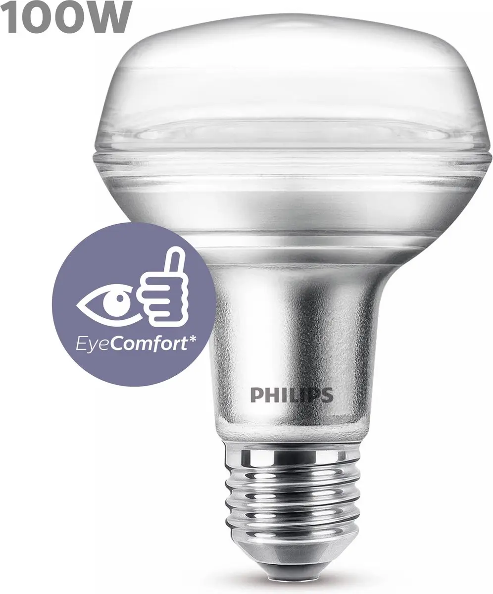 Philips LED Reflector 100W E27 Warmwit