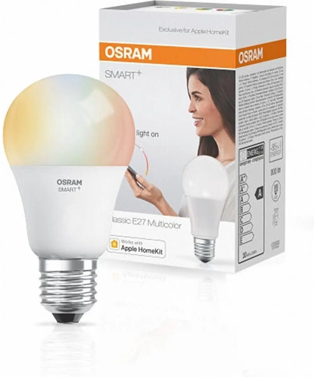 Osram HomeKit Slimme RGBW Ledlamp 10W - Ø6cm