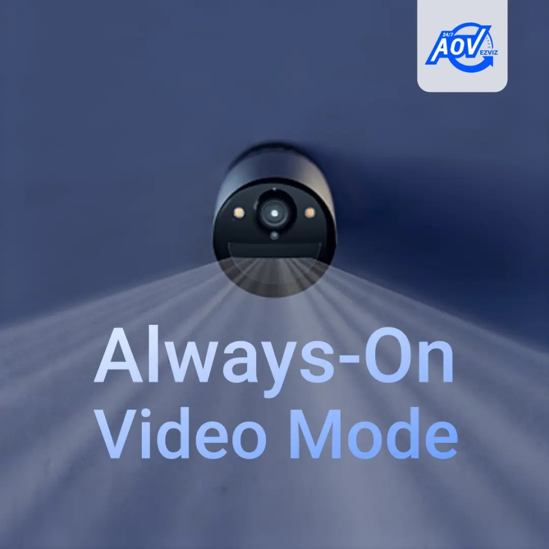 EZVIZ BC1C Pro 4K Ultra HD Batterijcamera - Zwart