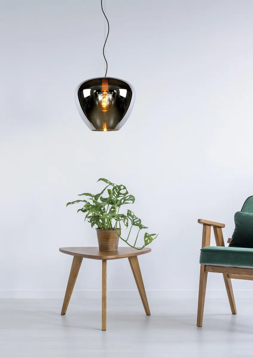 Lucide Soufian Hanglamp Ø40cm - Fumé