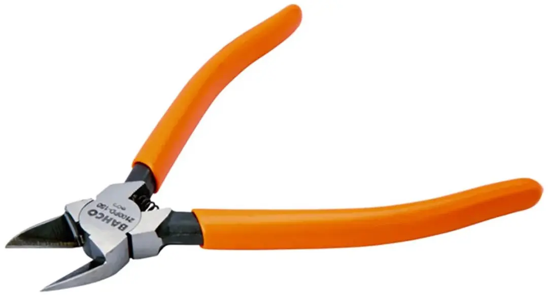 Bahco Diagonale Kniptang 150mm - PVC-gecoate handvatten - Multicolor