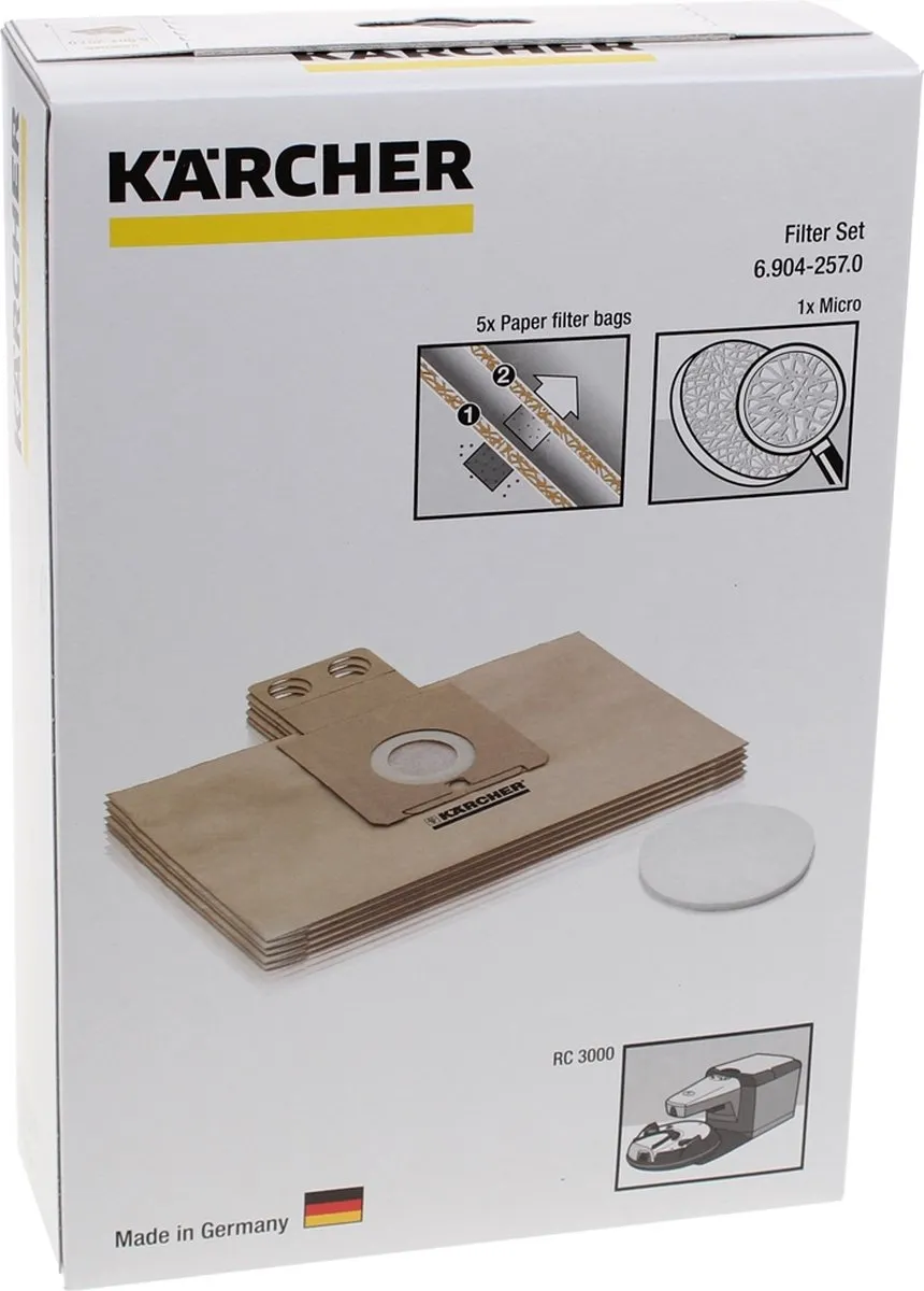 Kärcher RoboCleaner Stofzuigerzakken - 1 Stuk