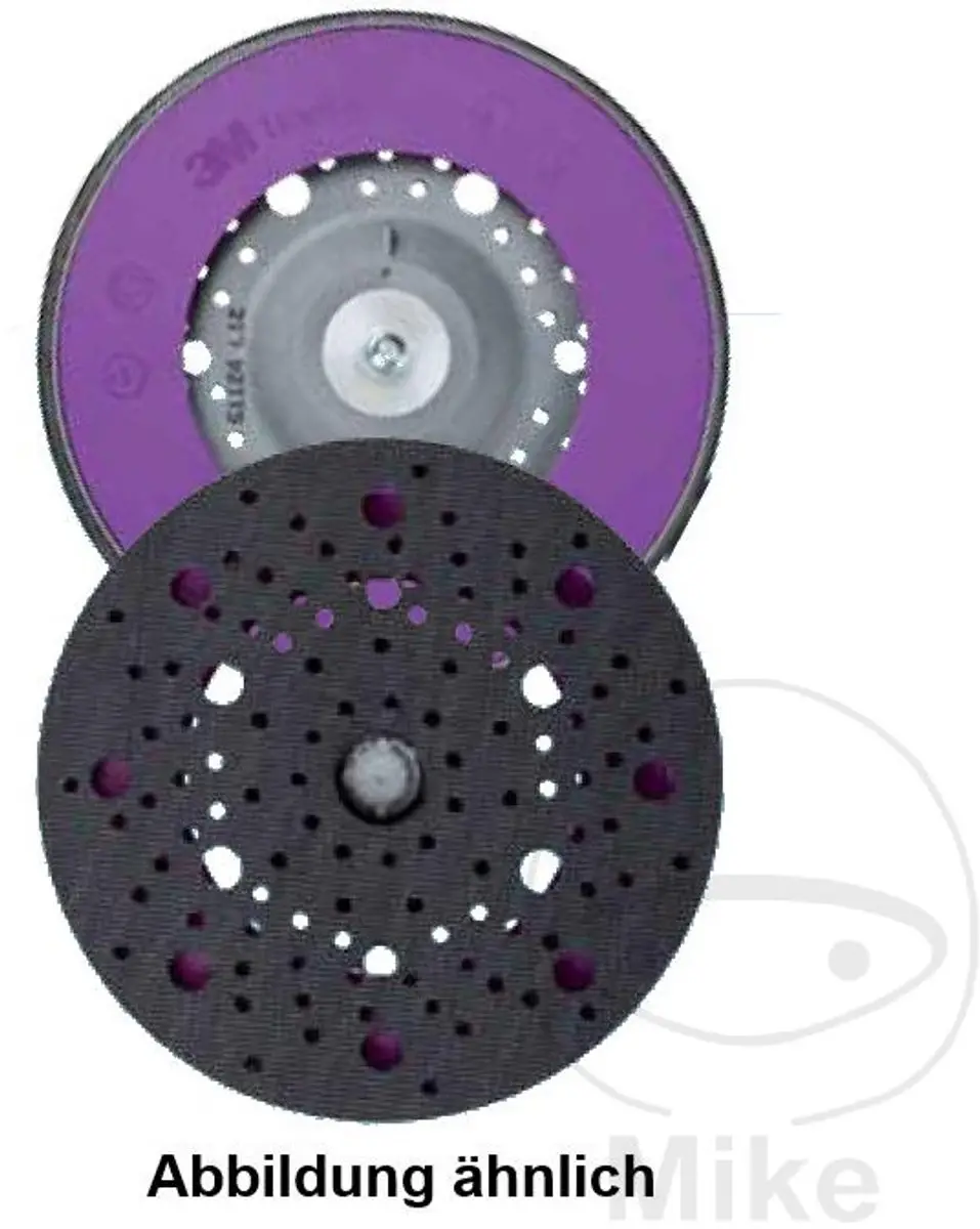 3M Hookit Direct Flow II Steunschijf 150mm M8