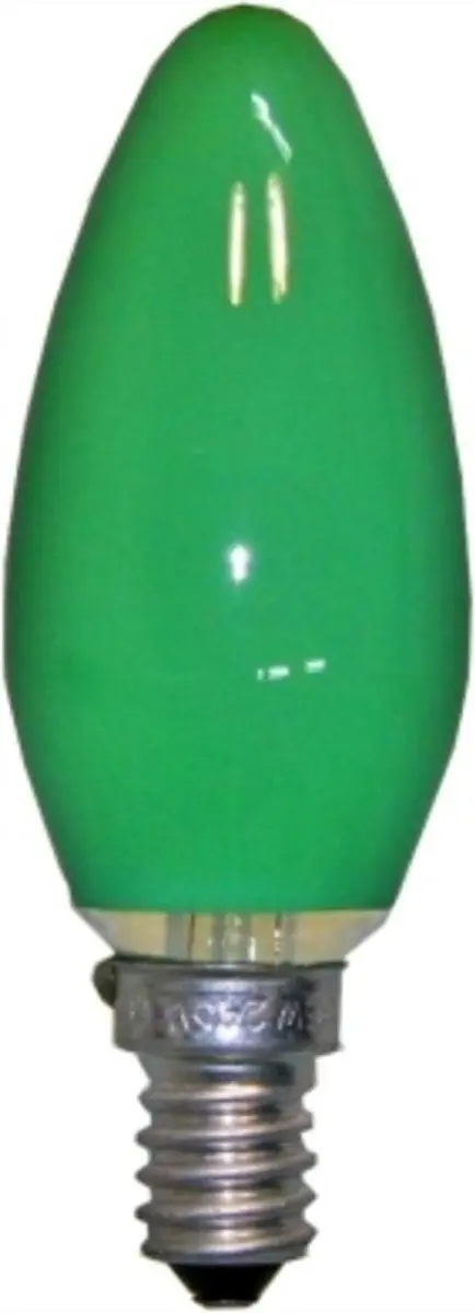 Paulmann Kaarslamp Groen 25W