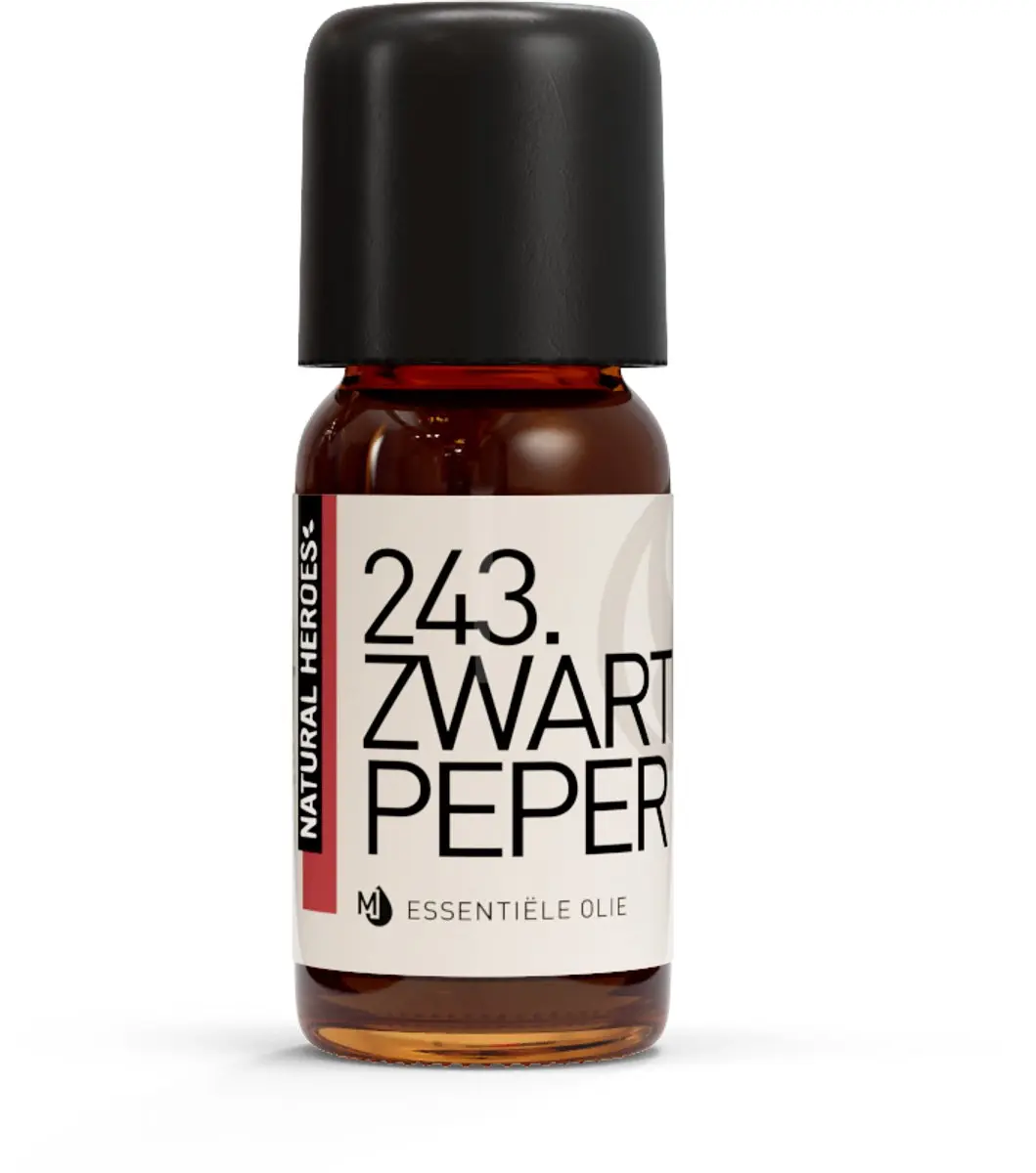 Natural Heroes Zwarte Peper Etherische Olie 10ml