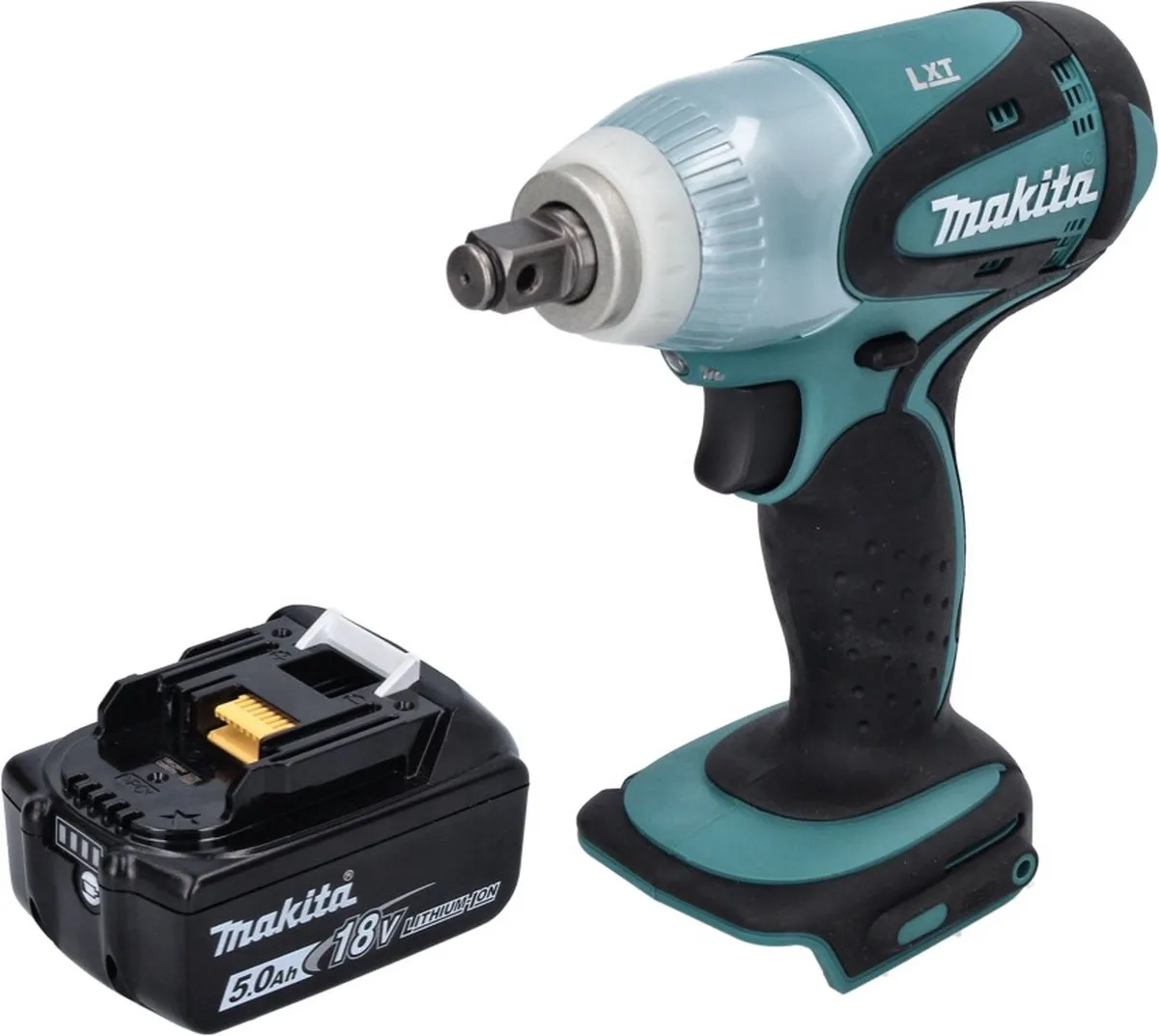 Makita DTW 251 T1 Slagmoersleutel 18V 230Nm - 1x 5.0Ah Accu - afbeelding 5 van 5