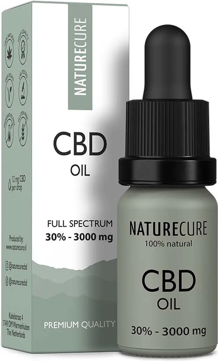 Nature Cure CBD-olie 30% 10ml