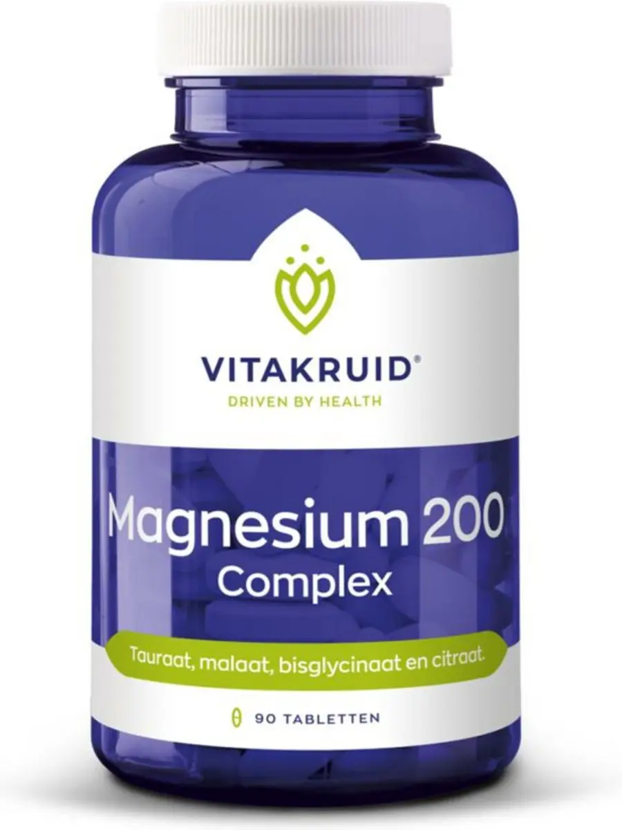 Vitakruid Magnesium 200 Complex - 2x90 tabletten