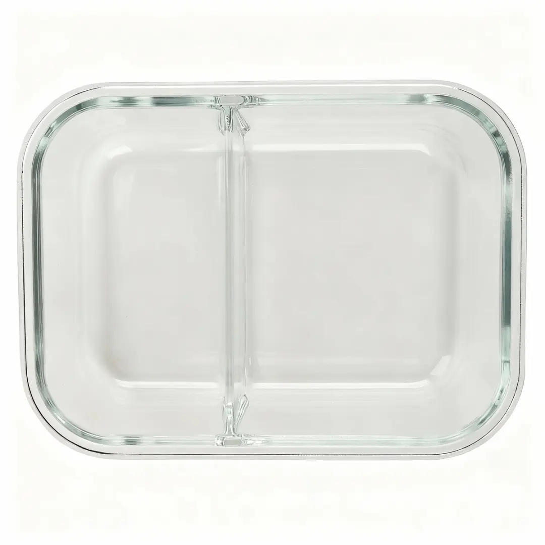 Fackelmann Move 47394 Lunchtrommel Glas - 1000ml - Rood/Transparant - afbeelding 6 van 6