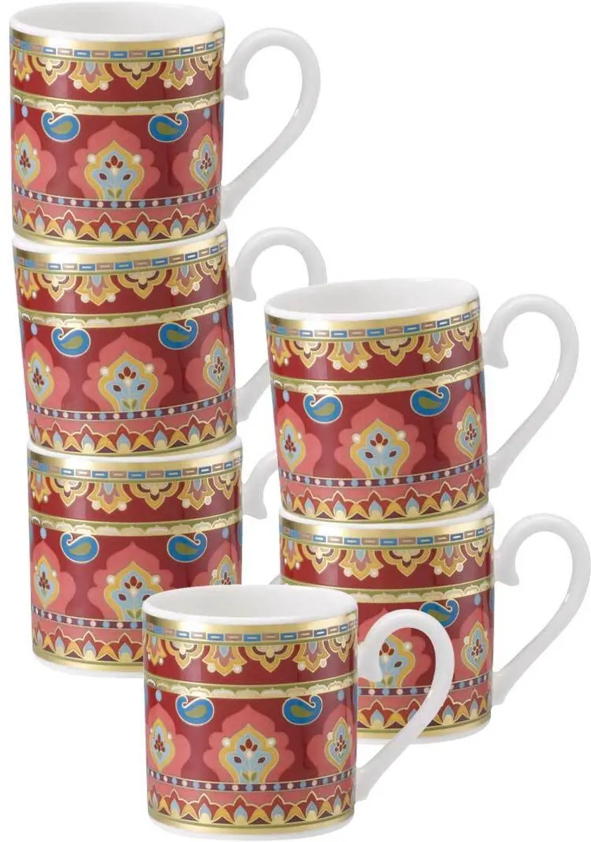 Villeroy & Boch Espressotassen Samarkand Rubin 50ml