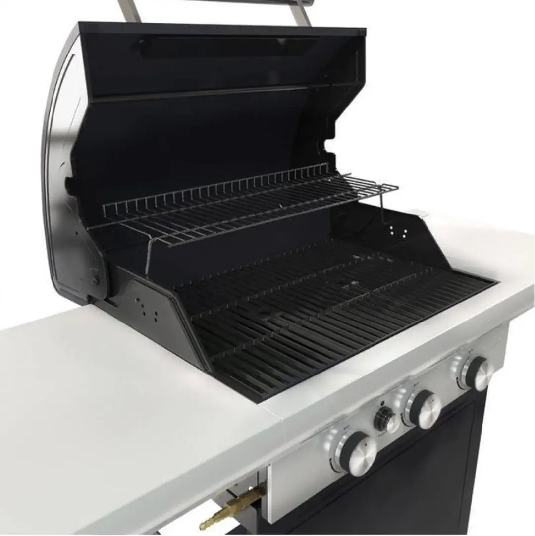 Barbecook Gasbarbecue Spring 3112 - 3 Branders - Zwart