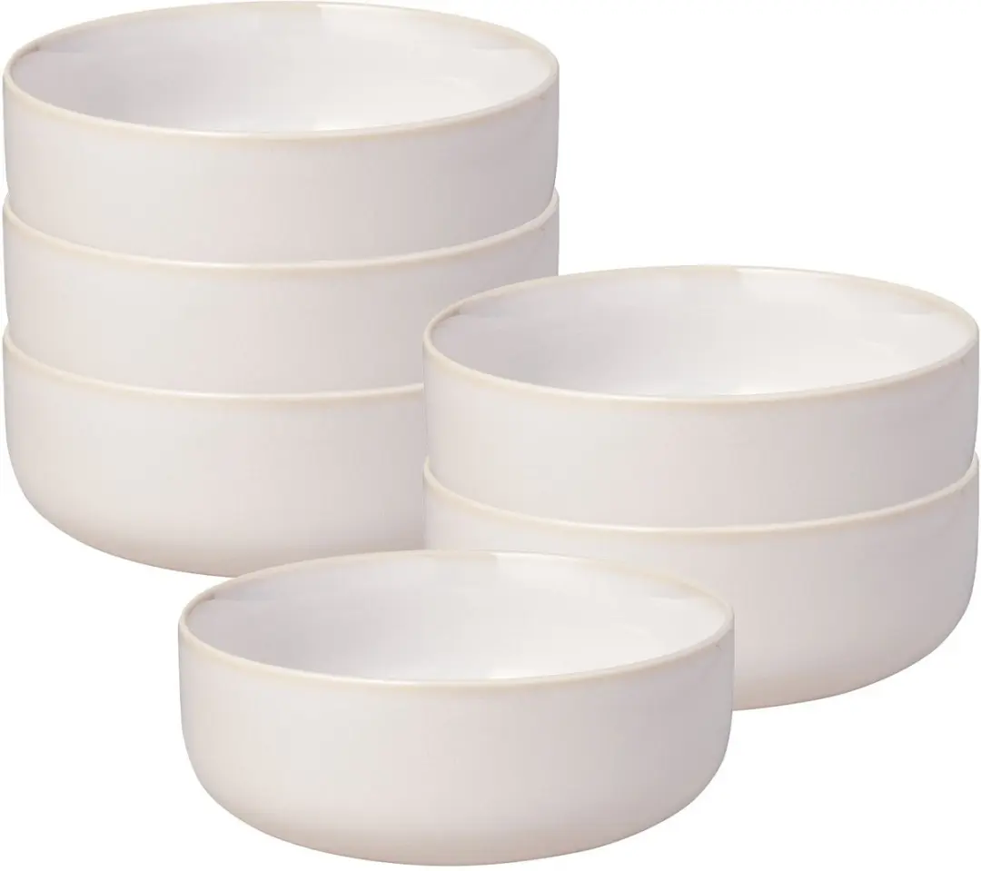 Villeroy & Boch Crafted Cotton Kommen 6 Stuks