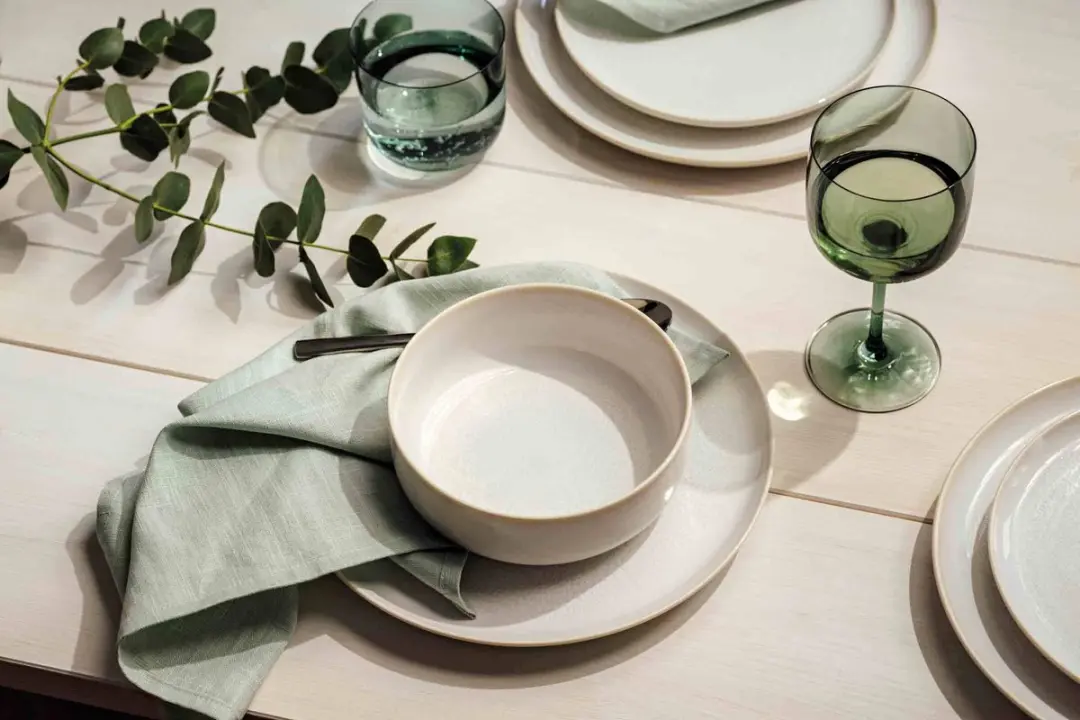 Villeroy & Boch Crafted Cotton Kommen 6 Stuks - 16cm Wit - afbeelding 6 van 6
