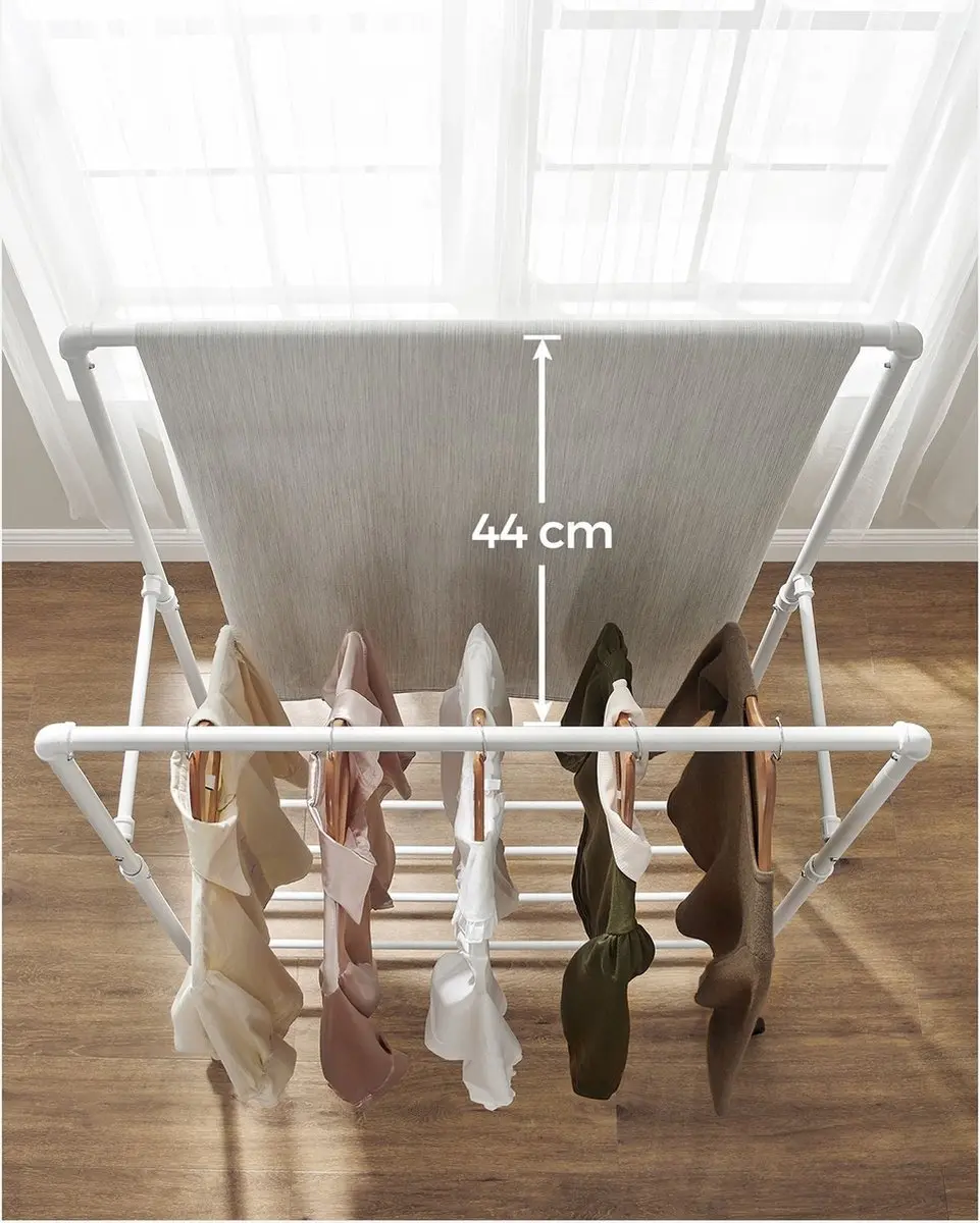 Songmics HSR060W01 Kleiderständer - 2 Stangen - Wit