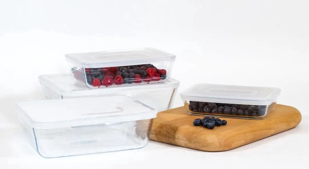 PYREX Cook & Freeze Ovenschaal Set 4 Stuks - Glas