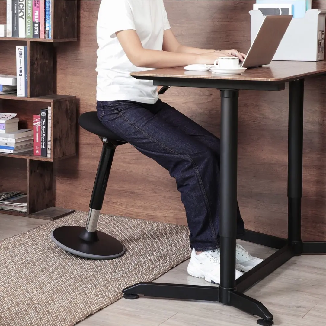 Songmics Werkkruk 50-65cm - Zwart