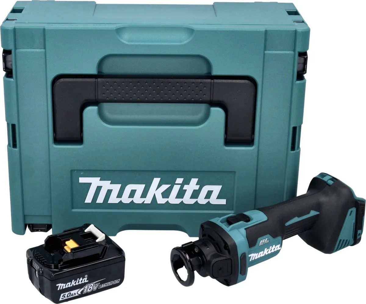 Makita DCO 181 T1J Accu-Rotatiesnijder 18V - 32.000 tpm - 5,0 Ah - afbeelding 3 van 5
